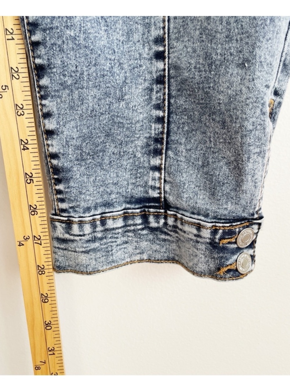 Fashion To Figure Plus Size Jeans Cargo Utility Carpenter High Rise Skinny Sz 16 — image 6 of 8